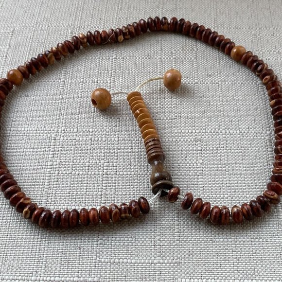 Islamic Tasbeeh Handmad Beads Prayer Beads Real Wood Muslim Tasbeh Beads New - Picture 3 of 9